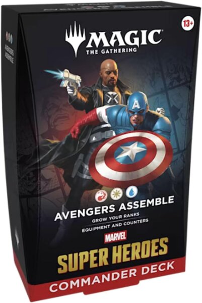 Magic: The Gathering  Marvel Super Heroes - Commander-Deck Avengers Assemble - englisch