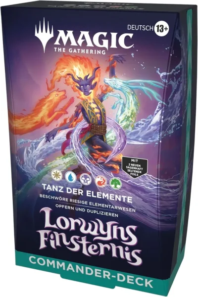 Magic: The Gathering Lorwyns Finsternis Commander Deck Tanz Der Elemente - deutsch