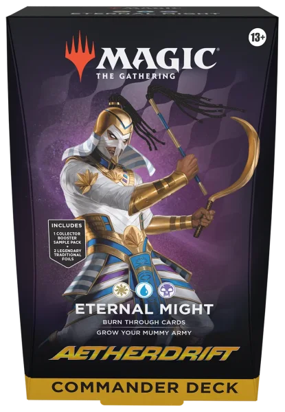 Magic: The Gathering Aetherdrift - Commander-Deck Eternal Might - englisch