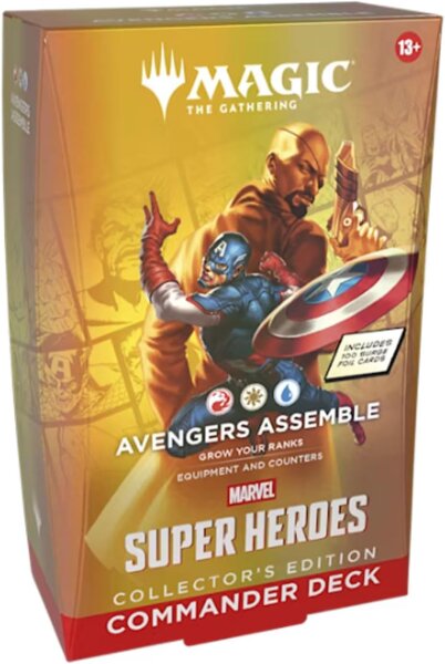 Magic: The Gathering Marvel Super Heroes - Collector´s Edition Commander Deck - Avengers Assemble - englisch