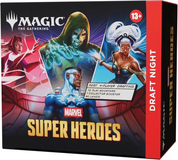 Magic: The Gathering Marvel Super Heroes - Draft Night Box - englisch