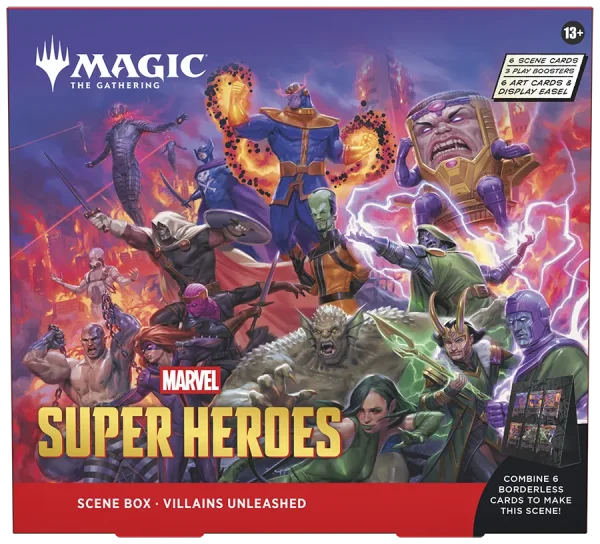 Magic: The Gathering Marvel Super Heroes - Szenenbox- Villains Unleashed - englisch