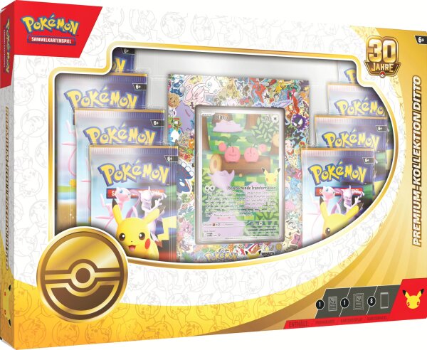 Pokemon 30 Jahre Ditto Premium Kollektion deutsch
