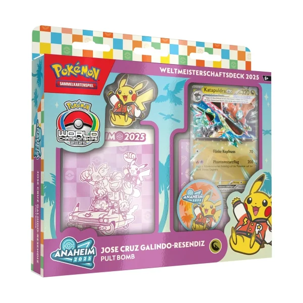 Pokemon Weltmeisterschaftsdeck 2025 Jose Cruz Galindo-Resendiz deutsch