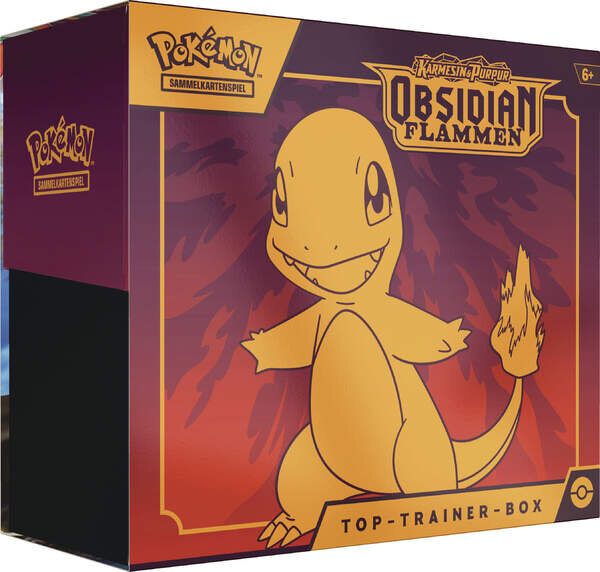 Pokemon KP03 Obsidianflammen Top-Trainer-Box deutsch