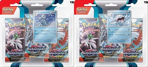 Pokemon Paradoxrift 3-Pack Blister deutsch zufällige Promo