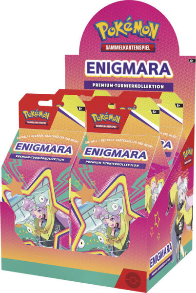 Pokemon Premium-Turnierkollektion Enigmara deutsch