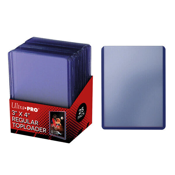 Ultra Pro Toploader regular 3"x4" Fix25