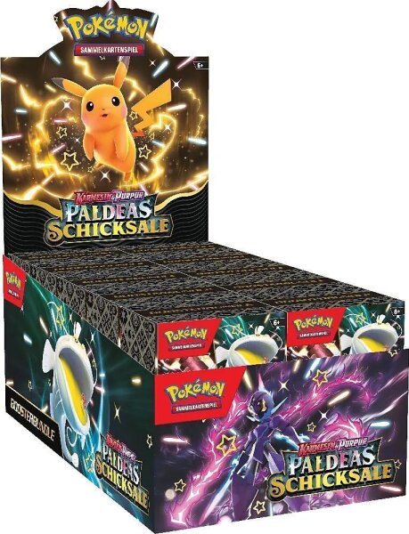 Pokemon Paldeas Schicksale Boosterbundle (6 Booster) deutsch