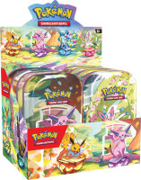 Pokemon 1x Display mit 8x Mini-Tins KP08.5 Prismatische...
