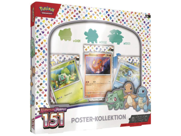 Pokemon 151 Poster-Kollektion deutsch