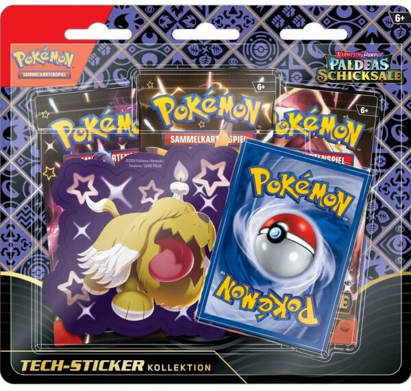 Pokemon Paldeas Schciksale KP04.5 Tech-Sticker Kollektion deutsch 1x Tech-Sticker - Gruff
