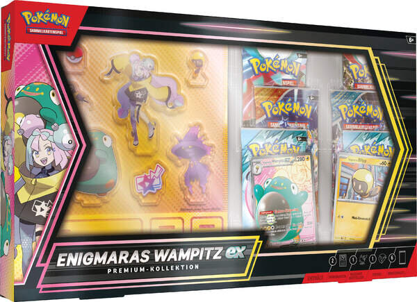 Pokemon Enigmaras Wampitz-ex Premium-Kollektion deutsch