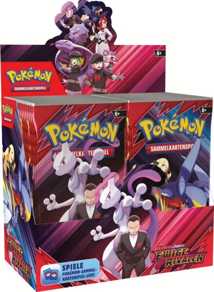 *Vorbestellung* Pokemon KP10 Ewige Rivalen Booster (Display) deutsch Display (36 Booster)