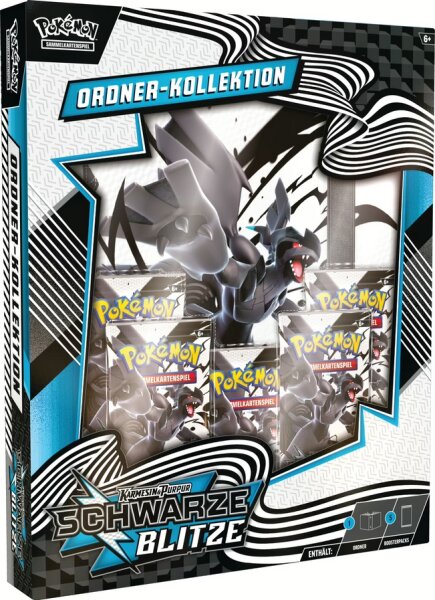 Pokémon KP10.5 Ordner Kollektion Schwarze Blitze deutsch