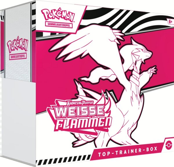 Pokémon KP10.5 Top-Trainer-Box Weiße Flammen deutsch