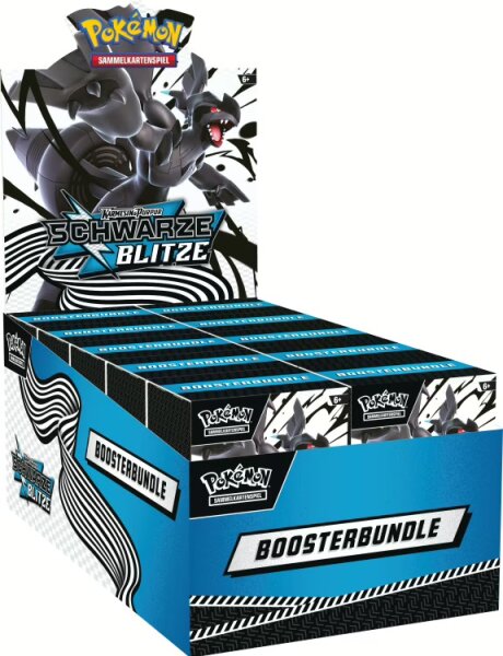 Pokémon KP10.5 Boosterbundle Schwarze Blitze deutsch