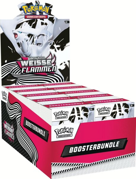 Pokémon KP10.5 Boosterbundle Weisse Flammen deutsch