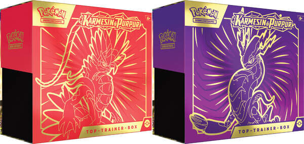 Pokemon KP01 Karmesin & Purpur Top-Trainer-Box Koraidon deutsch