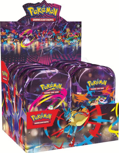 Pokemon ME01 Mega-Helden Mini-Tin Display deutsch