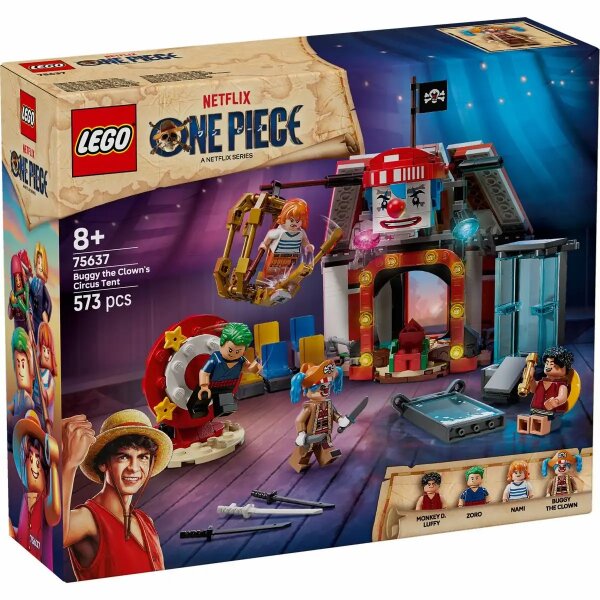 LEGO One Piece Zirkuszelt von Buggy dem Clown
