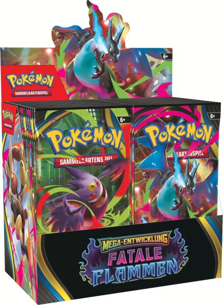 Pokemon ME02 Fatale Flammen Display deutsch