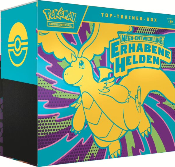 Pokemon ME02.5 Erhabene Helden Top-Trainer-Box deutsch