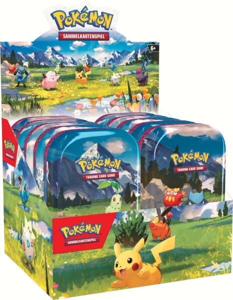 Pokemon ME02.5 Erhabene Helden Mini-Tin Display deutsch