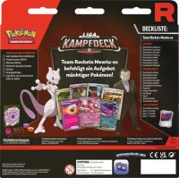 Pokemon Liga-Kampfdeck Team Rockers Mewtu-EX 2025 deutsch