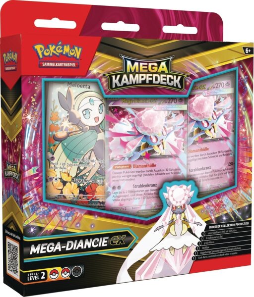 Pokemon Kampfdeck Mega-Diancie deutsch