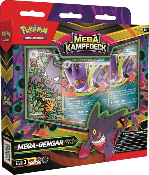 Pokemon Kampfdeck Mega-Gengar deutsch