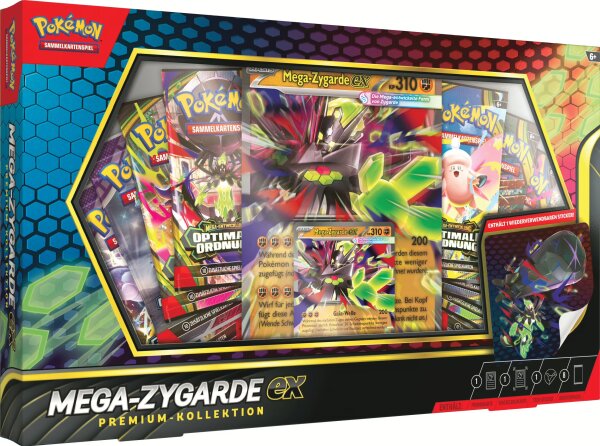 Pokemon Mega-Zygarde Premium-Kollektion deutsch
