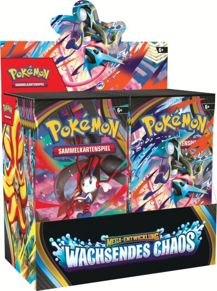 Pokemon ME04 Wachsendes Chaos Display (36 Booster) deutsch