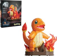 4D Build - Pokémon Glumanda - detailreicher...
