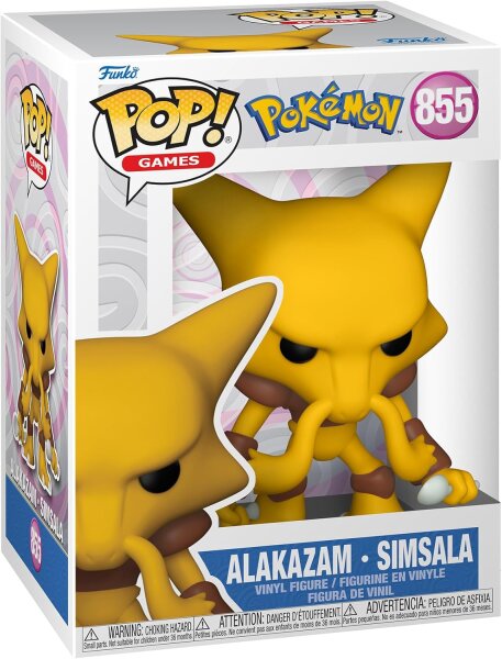 Funko POP! Sammelfigur Pokemon Alakazam Simsala 855