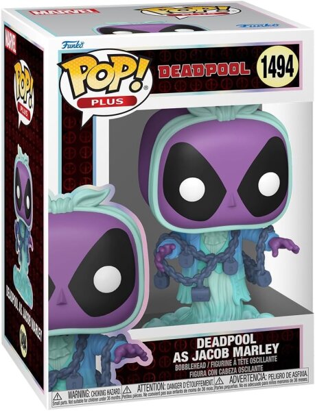 Funko POP! Sammelfigur Marvel Deadpool as Jacob Marley 1494