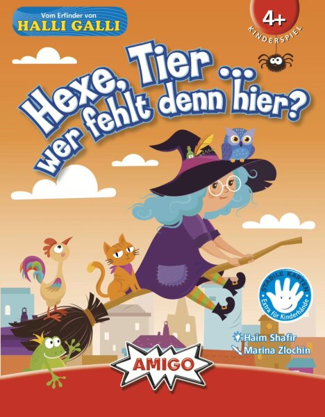 AMIGO Hexe, Tier ... wer fehlt denn hier?