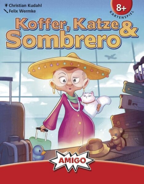 AMIGO Koffer, Katze & Sombrero