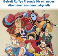 Ravensburger One Piece Labyrinth - Gesellschaftsspiel & Brettspiel ab 7 Jahre