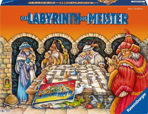 Ravensburger Labyrinth der Meister - Gesellschaftsspiel & Brettspiel ab 8 Jahre