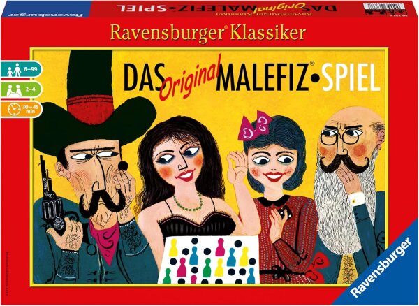 Ravensburger Das Original Malefiz®-Spiel - Gesellschaftsspiel & Brettspiel ab 6 Jahre