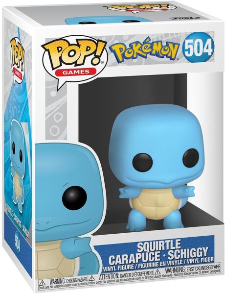 Funko POP! Sammelfigur Pokemon Squirtle 504