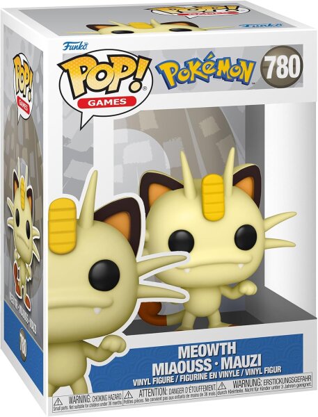 Funko POP! Sammelfigur Pokemon Meowth 780