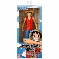 BANDAI Anime Heroes Mega One Piece Monkey D. Luffy 30cm