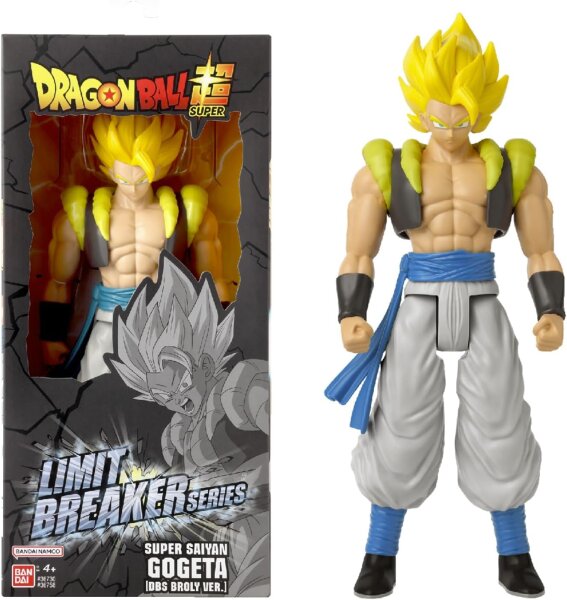 BANDAI Dragon Ball Riesenfigur 30cm Limit Breakers Series Super Saiyan Gogeta