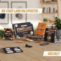 Denkriesen Stadt Land Vollpfosten® Kartenspiel | Classic Edition