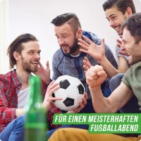 Denkriesen Stadt Land Vollpfosten® Kartenspiel | Fußball Edition