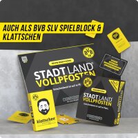 Denkriesen Stadt Land Vollpfosten® Kartenspiel | BVB Edition