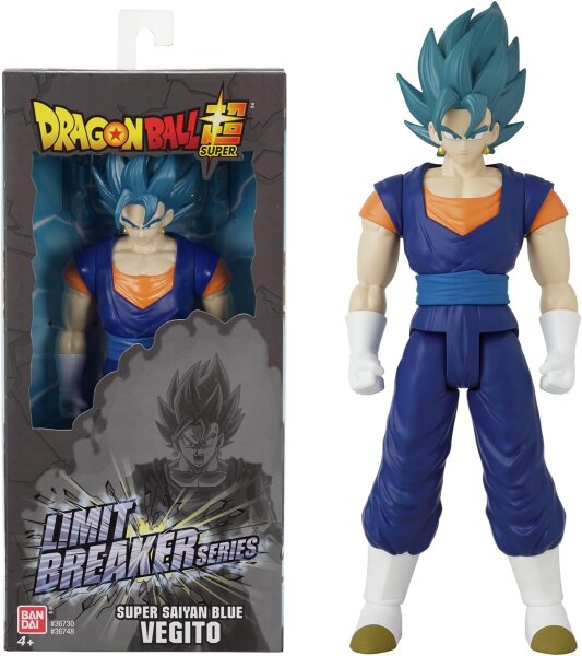BANDAI Dragon Ball Riesenfigur 30cm Limit Breakers Series Super Saiyan Blue Vegito