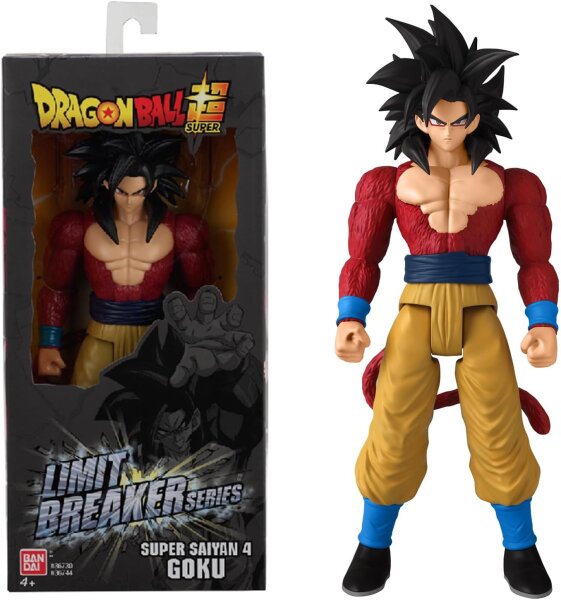 BANDAI Dragon Ball Riesenfigur 30cm Limit Breakers Series Super Saiyan 4 Goku